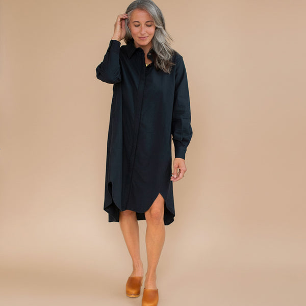 Black Shirt Dress