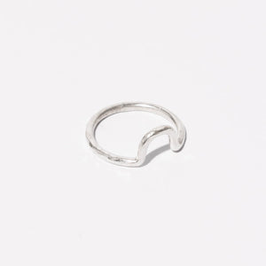 Arch Stacking Ring in Sterling Silver by Mulxiply