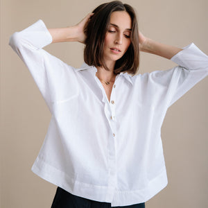 The perfect white shirt by Mulxiply.