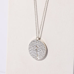 Solid Sterling Silver Pendant Necklace inspired by nature. Handmade by artisans in Nepal.