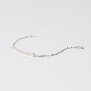 Handmade sterling bracelet for the minimalist by Mulxiply