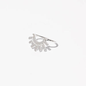 Eyelash Ring by Mulxiply. Ethically crafted by artisans.