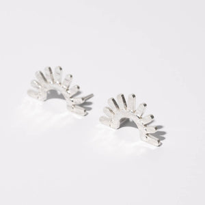 Ray Earrings by Mulxiply. Handmade in collaboration with artisans in Nepal.
