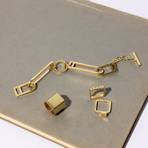 Midcentury inspired jewelry designs by Mulxiply