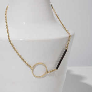 MULXIPLY Embrace Link Necklace - Mixed Metals