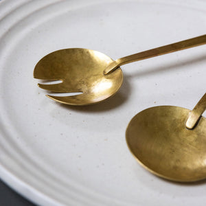 Long Serving Spoon - Brass