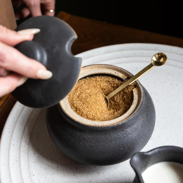 Mini Spoon - Brass | Mulxiply and Campfire Pottery