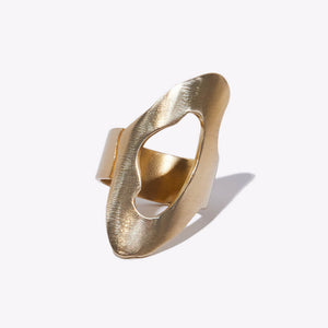 Canyon Adjustable Statement Ring by Mulxiply