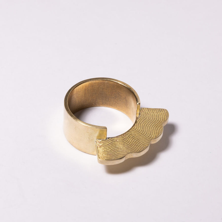 Fan Statement Ring by Mulxiply