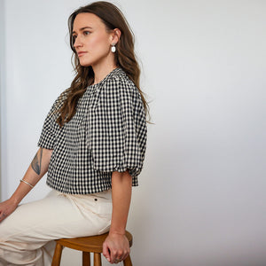 Gingham shirt by Mulxiply. Ethically crafted apparel