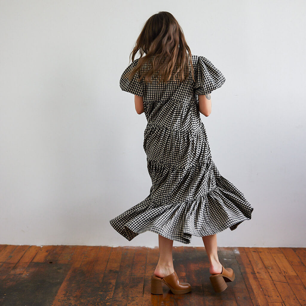 SALE - Tiered Ruffle Dress - Gingham SALE - Tiered Ruffle Dress - Gingham