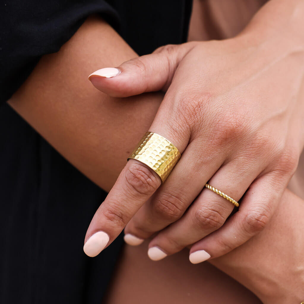 Buy Gold Rings for Women by VOYLLA Online | Ajio.com