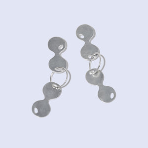 Bubble-shaped mod earrings by Mulxiply