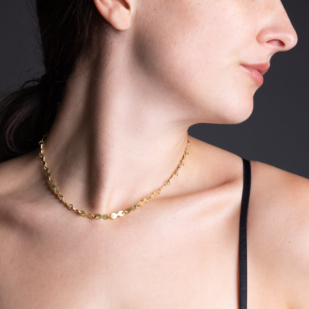 Elegant, every day chain necklace by Mulxiply.