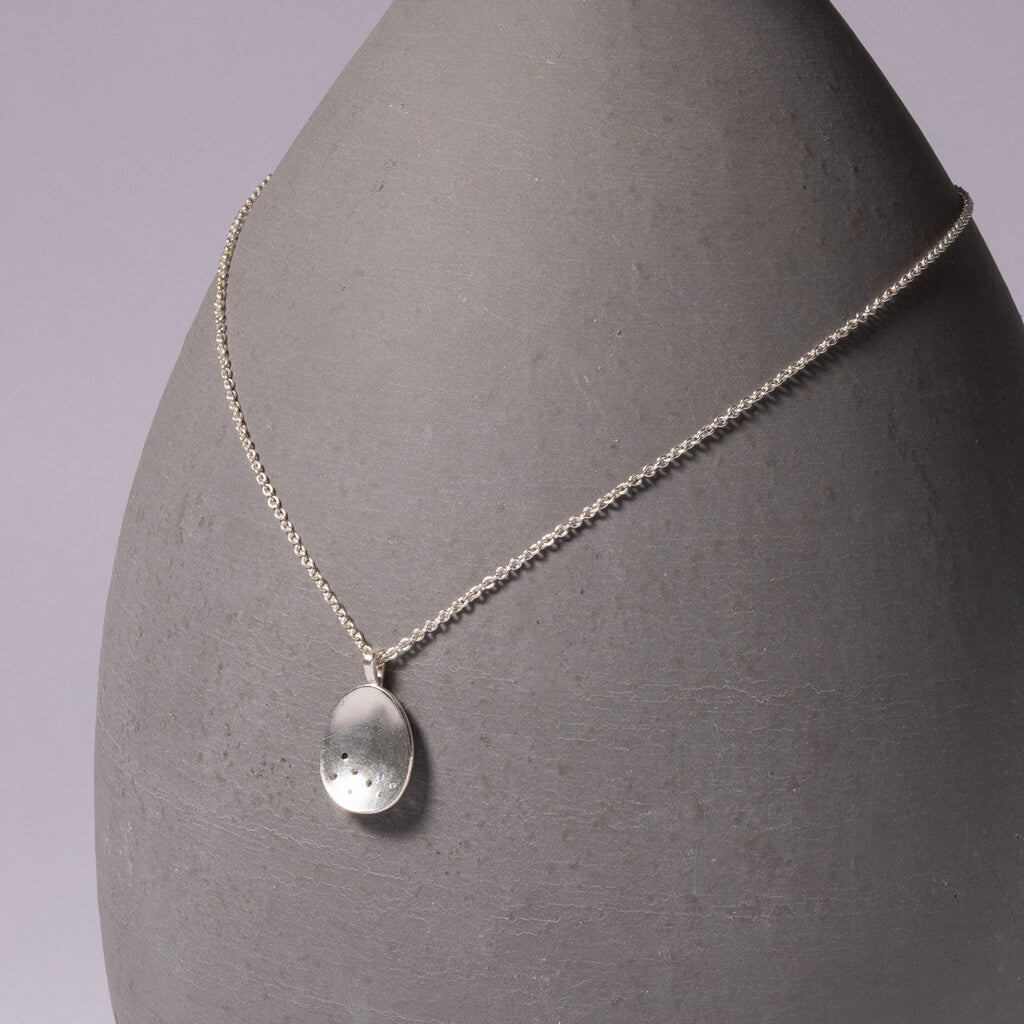 Mini Origin Necklace in Sterling Silver by Mulxiply.