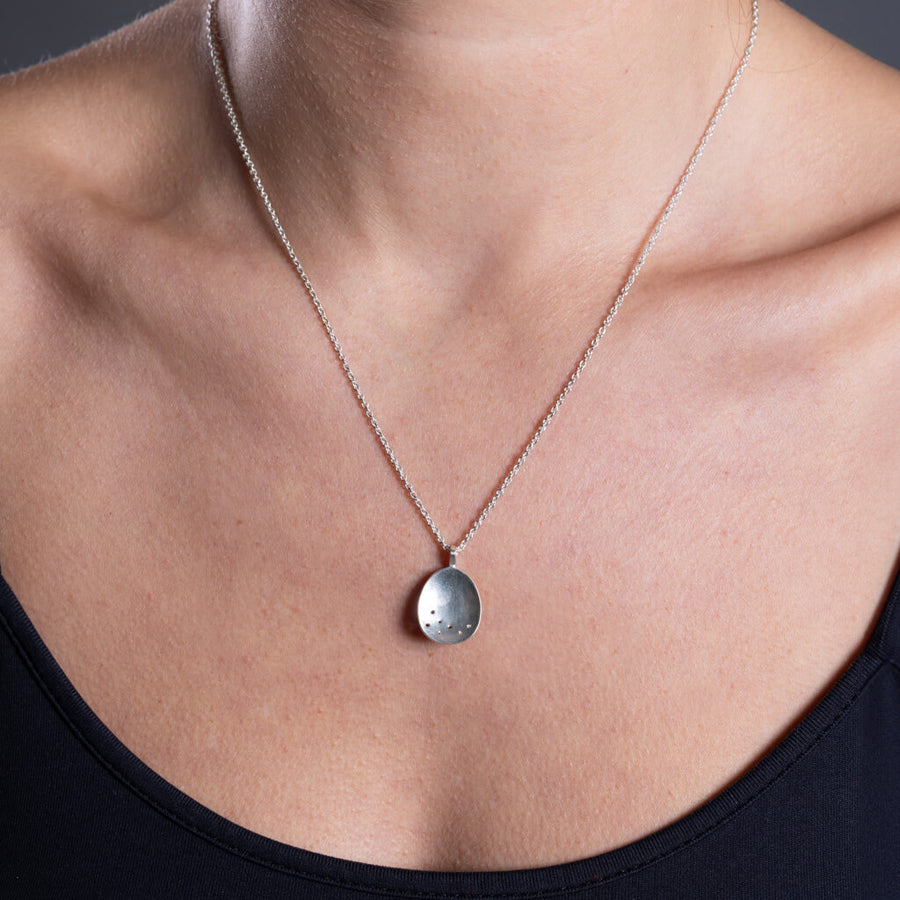 Mini Origin Necklace in Sterling Silver by Mulxiply.