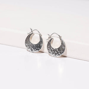 Sterling Silver Mini Hoops by Mulxiply