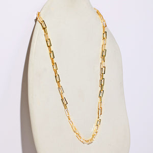 Handmade chain necklace by Mulxiply.