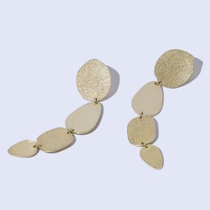 Modern Statement earrings by Mulxiply.