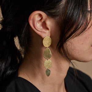 Stunning statement earrings by Multiply. Ethically-made jewelry, crafted in Nepal.