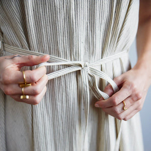 Belted sundress by Mulxiply.