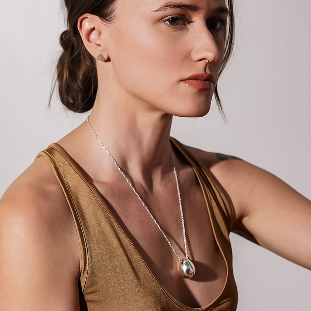 Pod Necklace - Sterling Silver