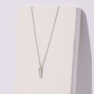 Sterling minimal layering necklace by Mulxiply