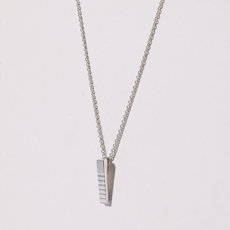 Simple, modern charm necklace by Mulxiply