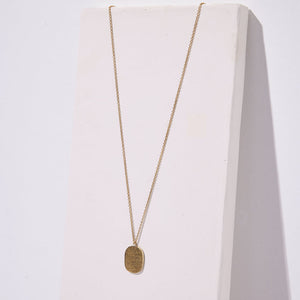 Skipping Stones adjustable chain necklace by Mulxiply