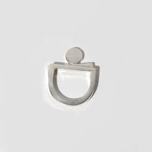 SALE - Minimalist Sun Ring - Sterling Silver