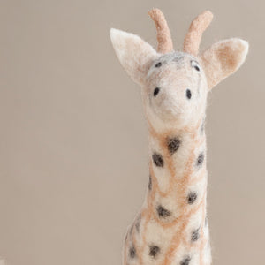 SALE - Hand Felted Giraffe