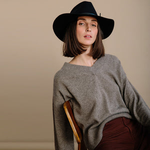 Ethically made high fashion. Handmade sweaters by Mulxiply.