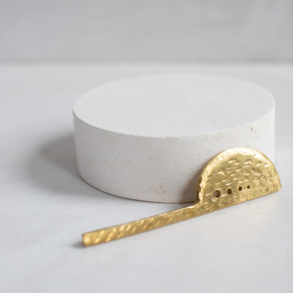 Brass Herb and Cheese Knife for Ember by Mulxiply