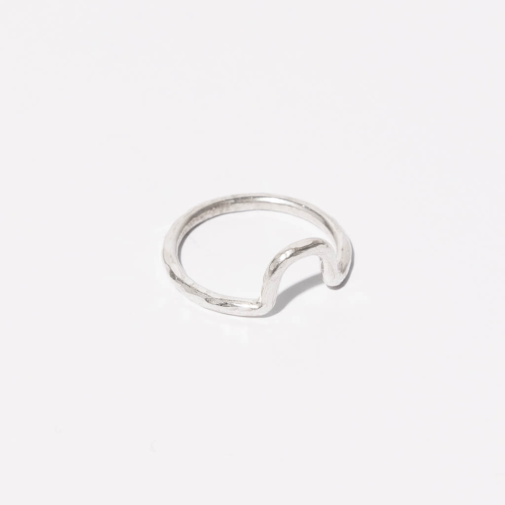 Arch Stacking Ring in Sterling Silver by Mulxiply