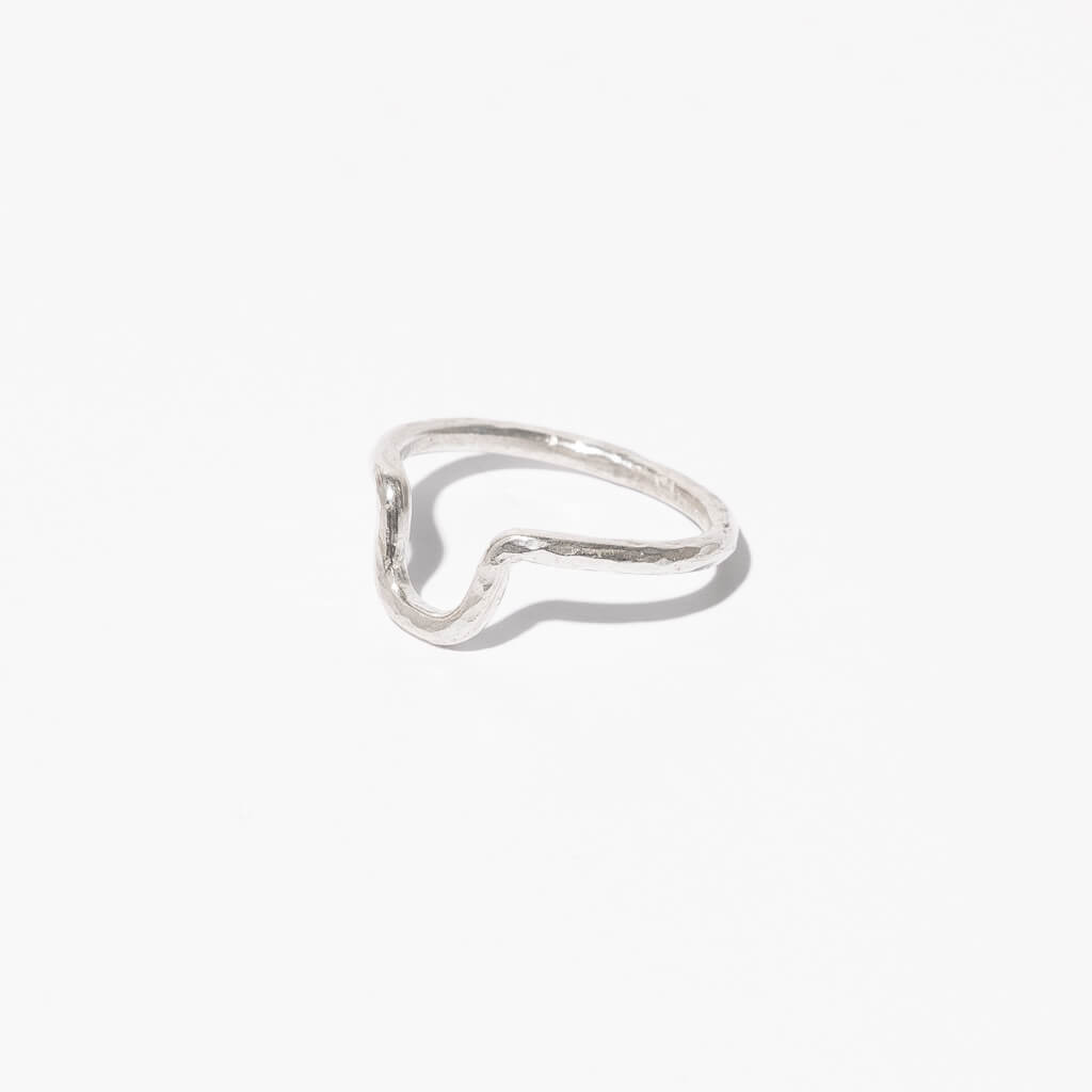 Arch Stacking Ring - Sterling Silver