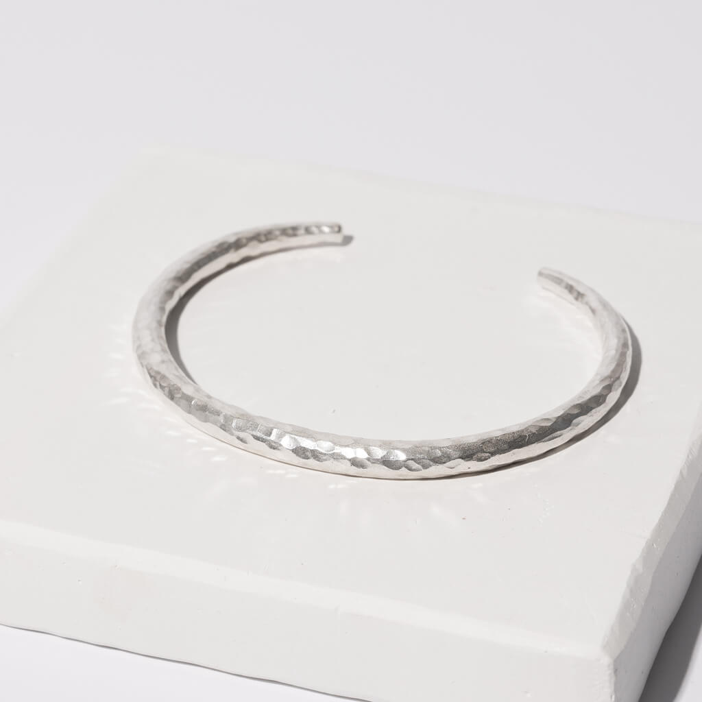 Bangle Cuff Bracelet, Medium For Europen Style Large Hole Beads with Screw  Ends, Silver Tone (1 Piece) — Beadaholique