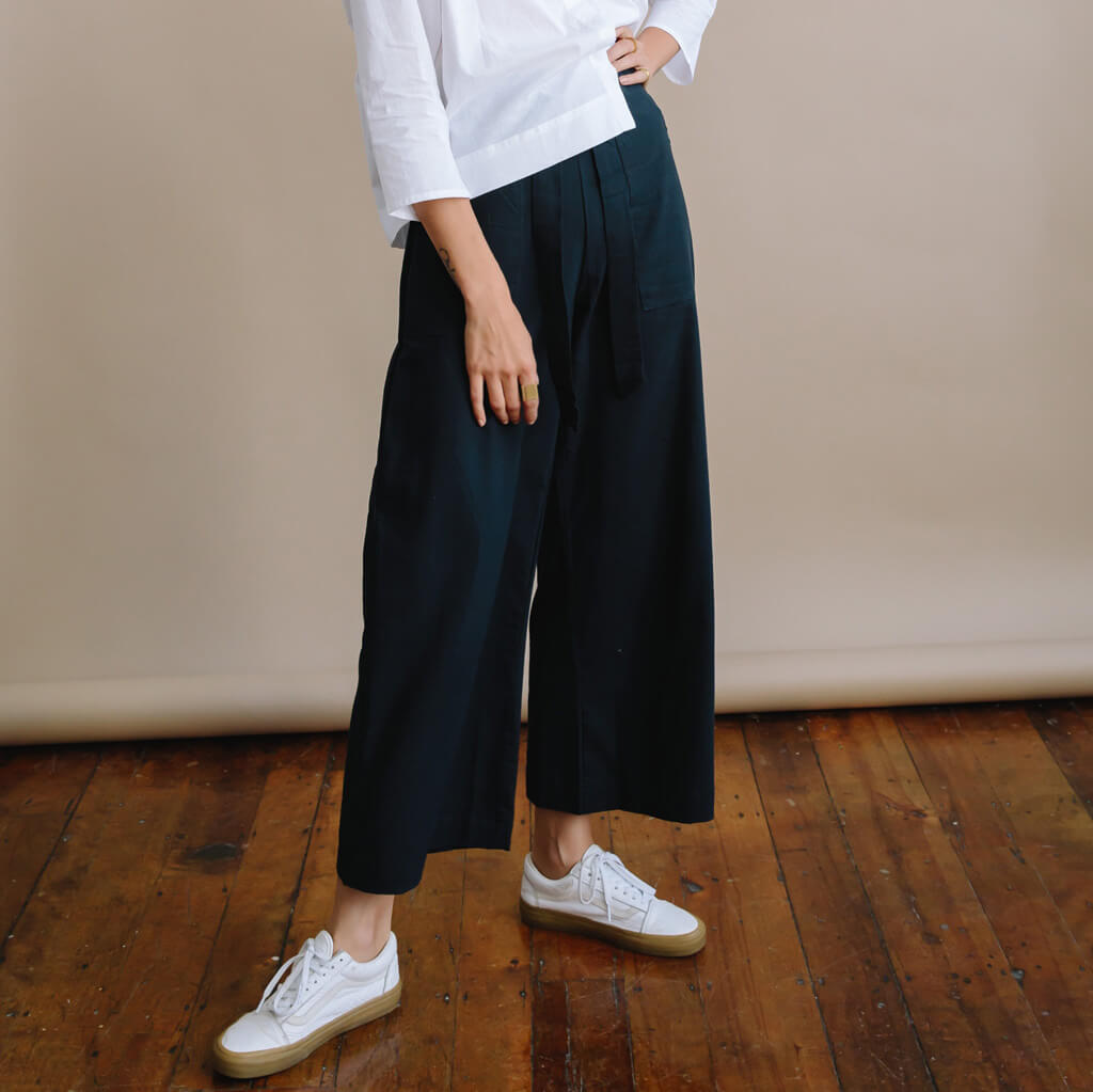 Wide Leg Pants - Ethically Made Fashion by MULXIPLY
