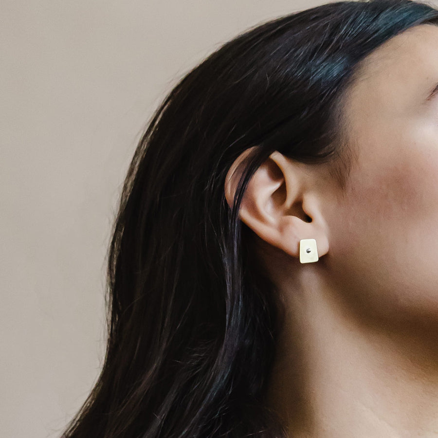 Perfect everyday earrings designed by Tanja Cesh of Mulxiply.