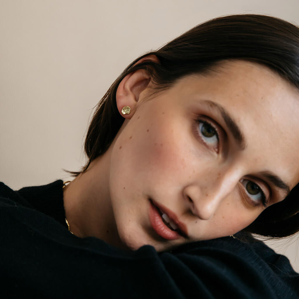 The perfect tiny everyday stud earrings.