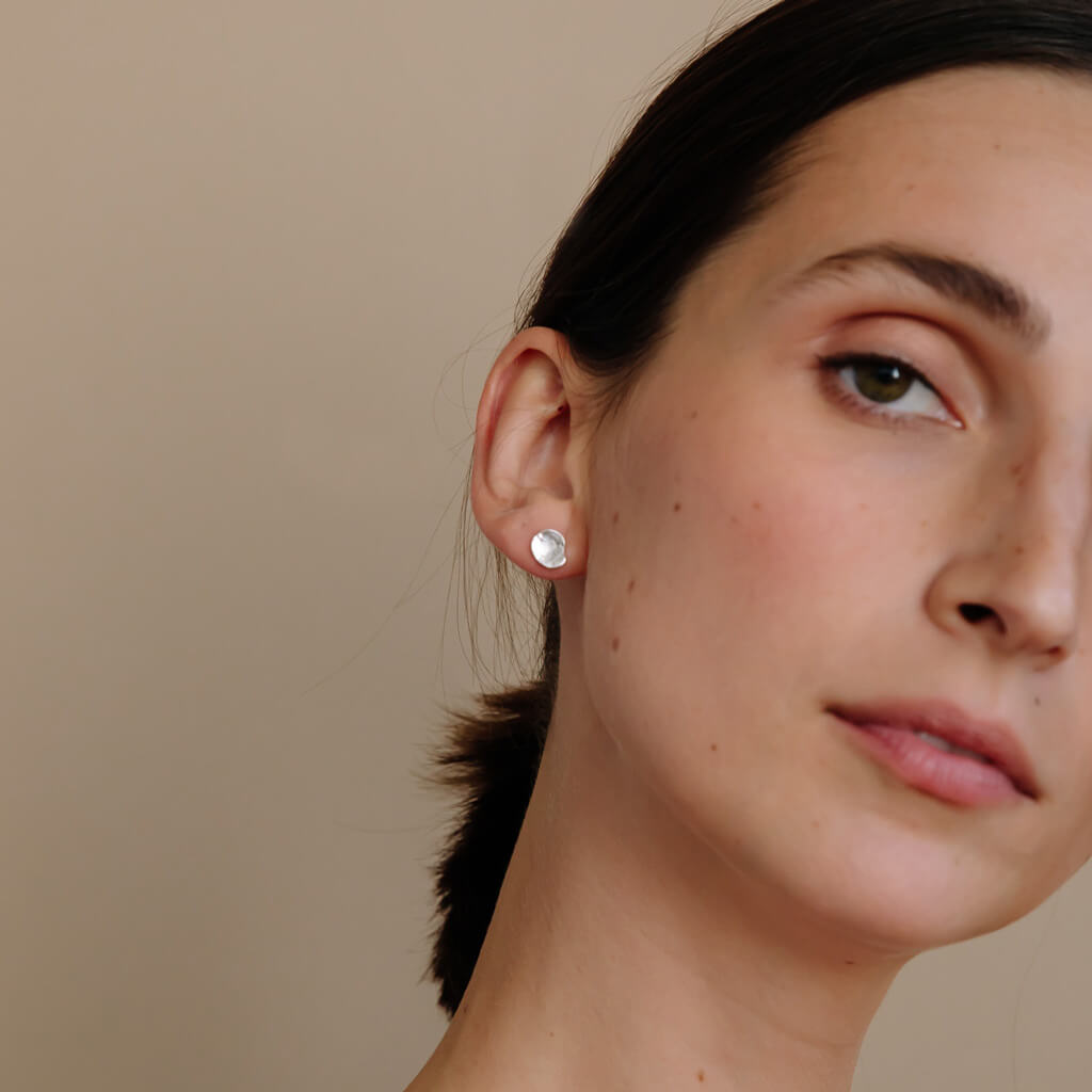 Elegant sterling silver earrings perfect for every day.