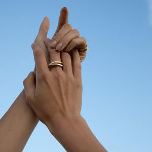Stacking ring set ethically made for your sustainable style.