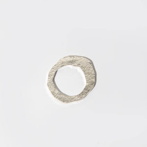 Modern stacking ring. Ethically made in Nepal.