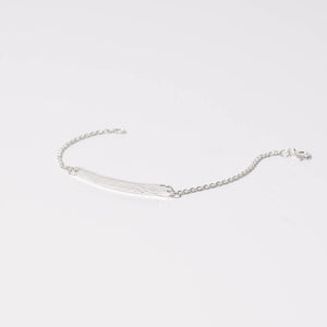 Delicate link bracelet in Sterling Silver by Mulxiply