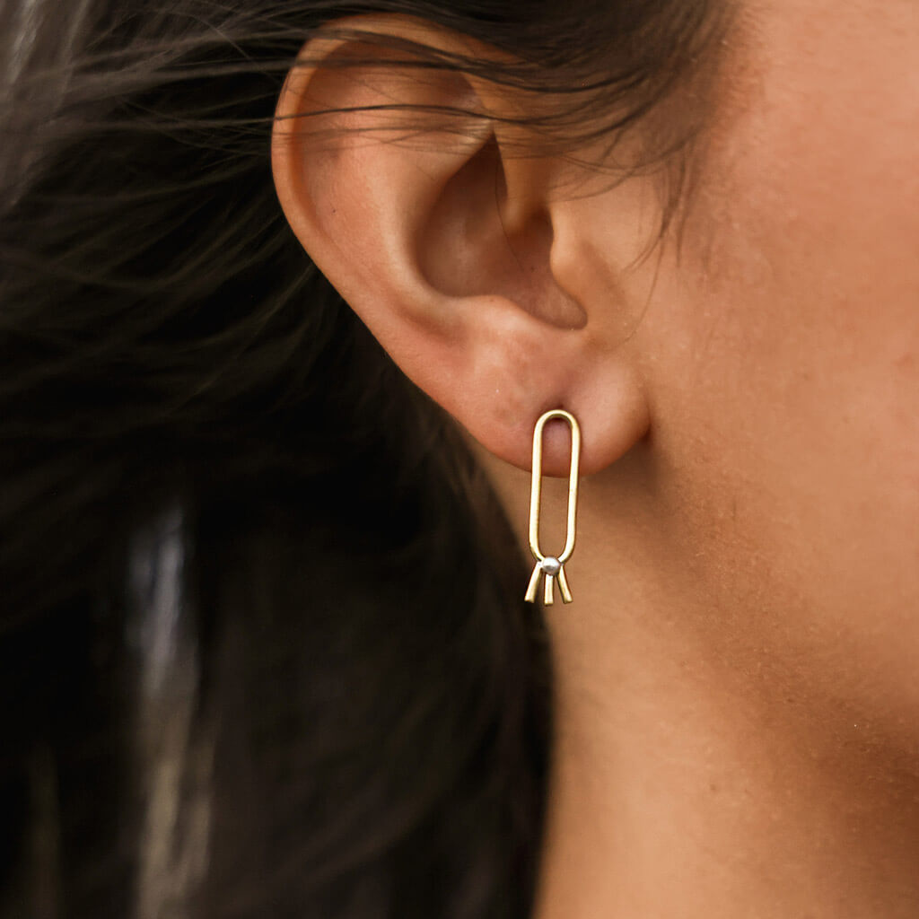Dainty, everyday earrings by Mulxiply