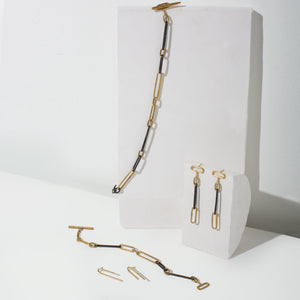 Modern, edgy chain jewelry by MULXIPLY.