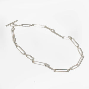 Unisex and unique this chain necklace is a great addition to a capsule wardrobe.