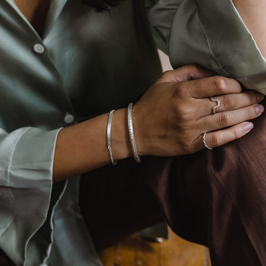 Mini Rope Twist Ring by Mulxiply