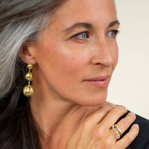 Stunning statement earrings by MULXIPLY for your ethical fashion wardrobe.