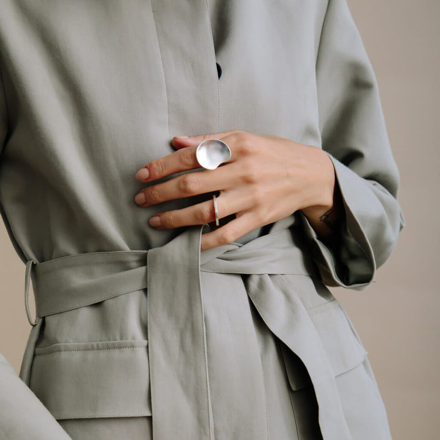 MULXIPLY Palette Adjustable Ring - Sterling Silver