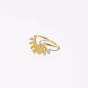Ray Band Ring by Mulxiply. Modern bohemian chic stackable ring.